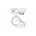 CNC Racing 53mm Clip-on Kit for Panigale V4 (2025+)